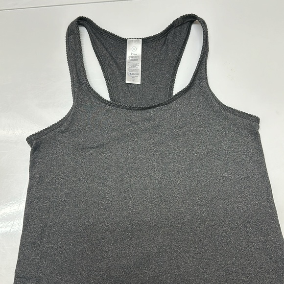 Ivivva Dark Grey Scalloped Tank Top - Picture 13 of 13